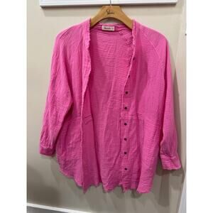 Paintcolors Long Sleeve Tunic Dresses Beach Cover-ups Oversized Blouse Tops